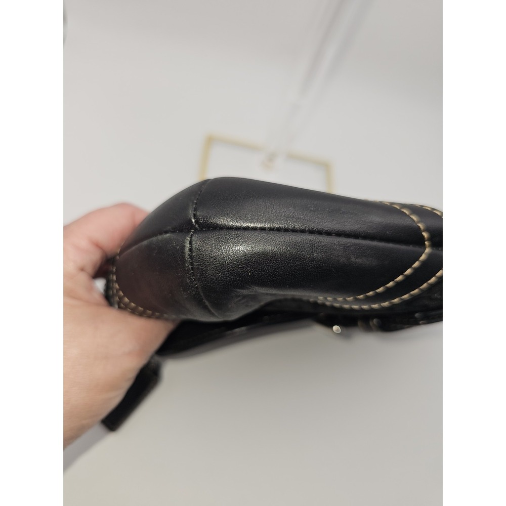 VTG Coach 6818 Soho Demi Shoulder Bag Black Signature C Jacquard Canvas Leather - Picture 13 of 16